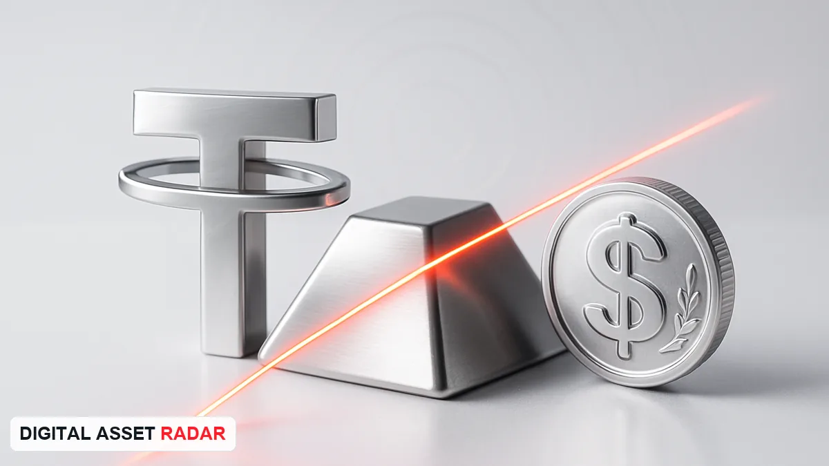 Why Is Tether Buying Gold? The Digital Dollar Warning — Digital Asset Radar analysis